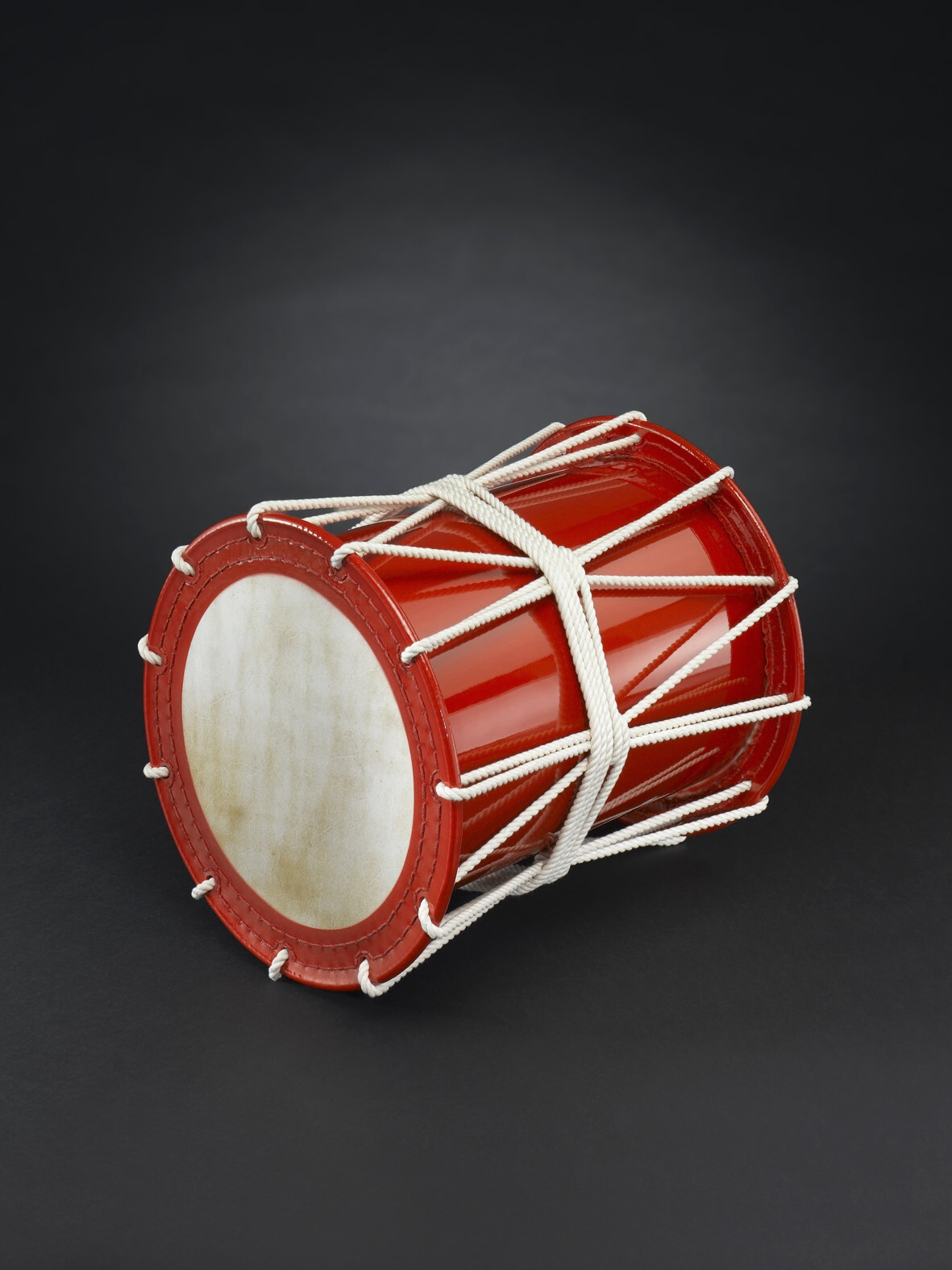 Katsugi-Daiko in shiny-red 45cm (599) 